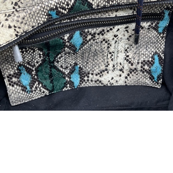 Zadig&Voltaire Retail-$1548 'Bianca' Small Wild Reptile-Embossd Shoulder Bag NWT - Picture 8 of 9